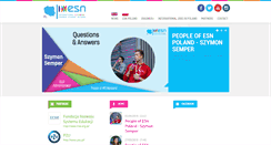 Desktop Screenshot of esn.pl