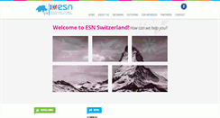 Desktop Screenshot of esn.ch