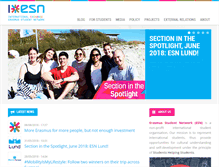 Tablet Screenshot of esn.org