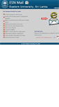 Mobile Screenshot of mail.esn.ac.lk