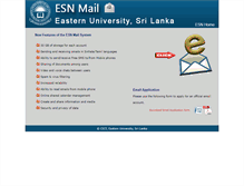 Tablet Screenshot of mail.esn.ac.lk